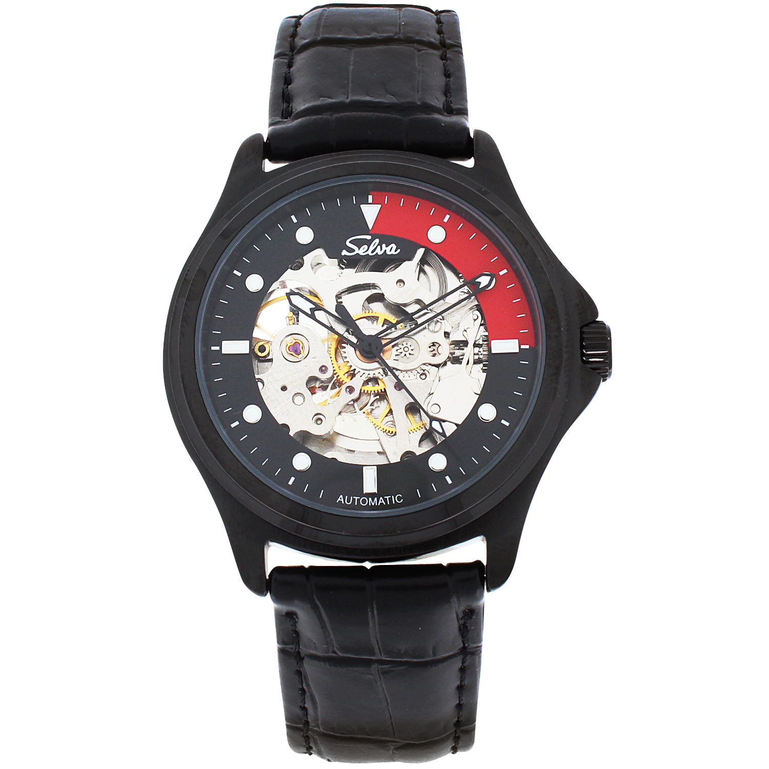 SELVA Men's Watch »Ivo« - black