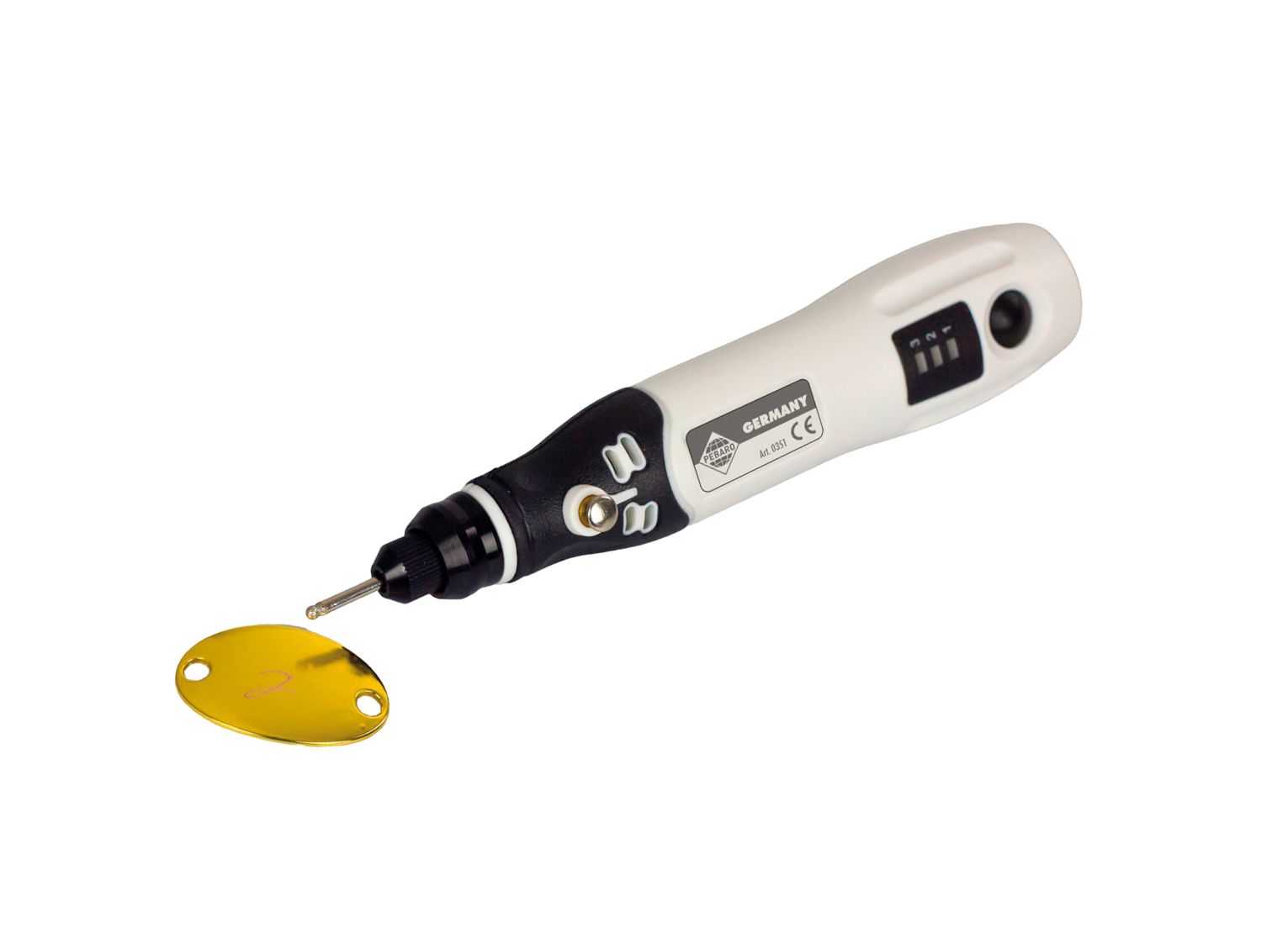 Cordless engraver and craft set