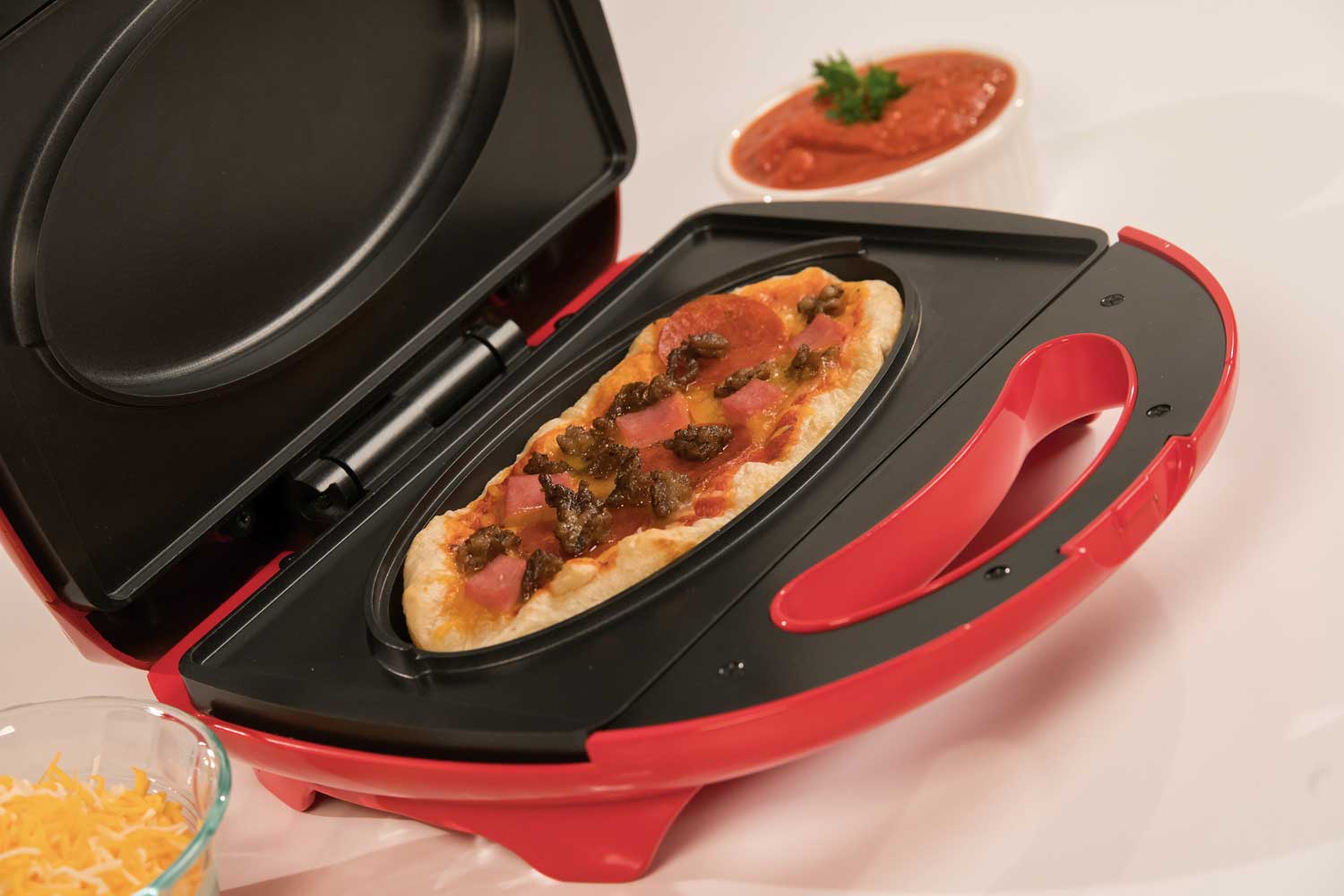 Express Cooker Multigrill voor de keuken - Rood