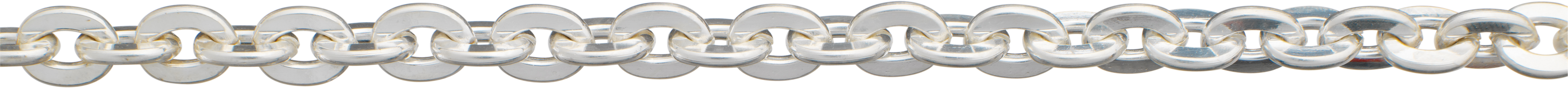 ankerketting plat gewalst zilver 925/- 5,90mm, draad dikte 1,20mm