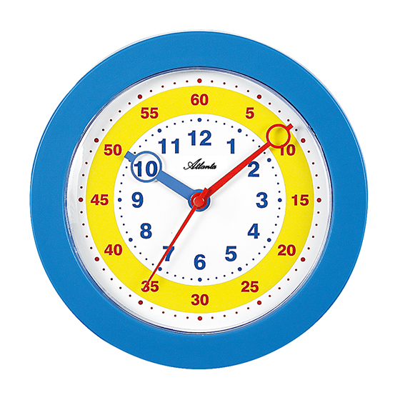 _ Atlanta 4481/5 blue Kids wall clock, quartz
