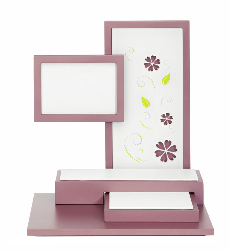 Display Set Flower rosa/weiß 4-teilig