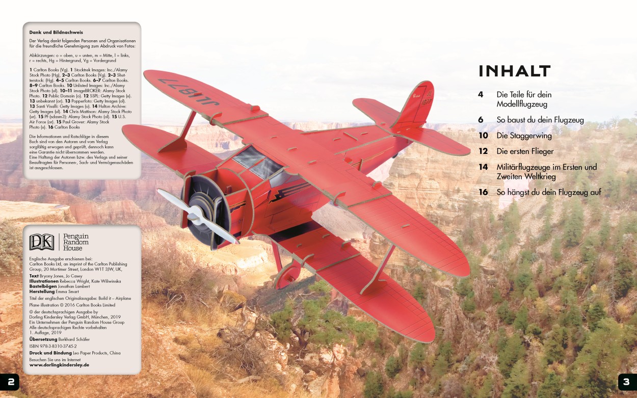 Flugzeuge - mit großem 3D-Modell zum Zusammenstecken
