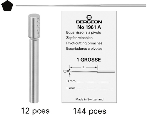 Pinruimerkop 0,07 mm Bergeon 1961-A-3 12