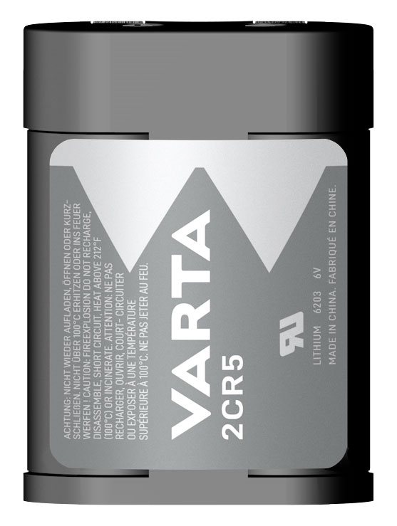 Varta 2CR5 Lithium Knopfzelle