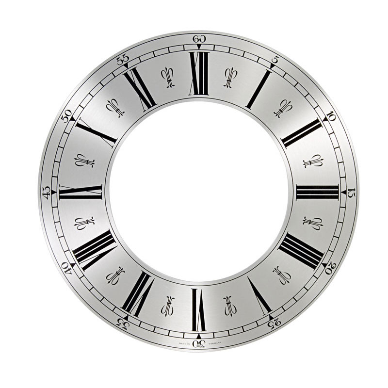 Dial circlet aluminium roman numerals Ø 244,5 mm