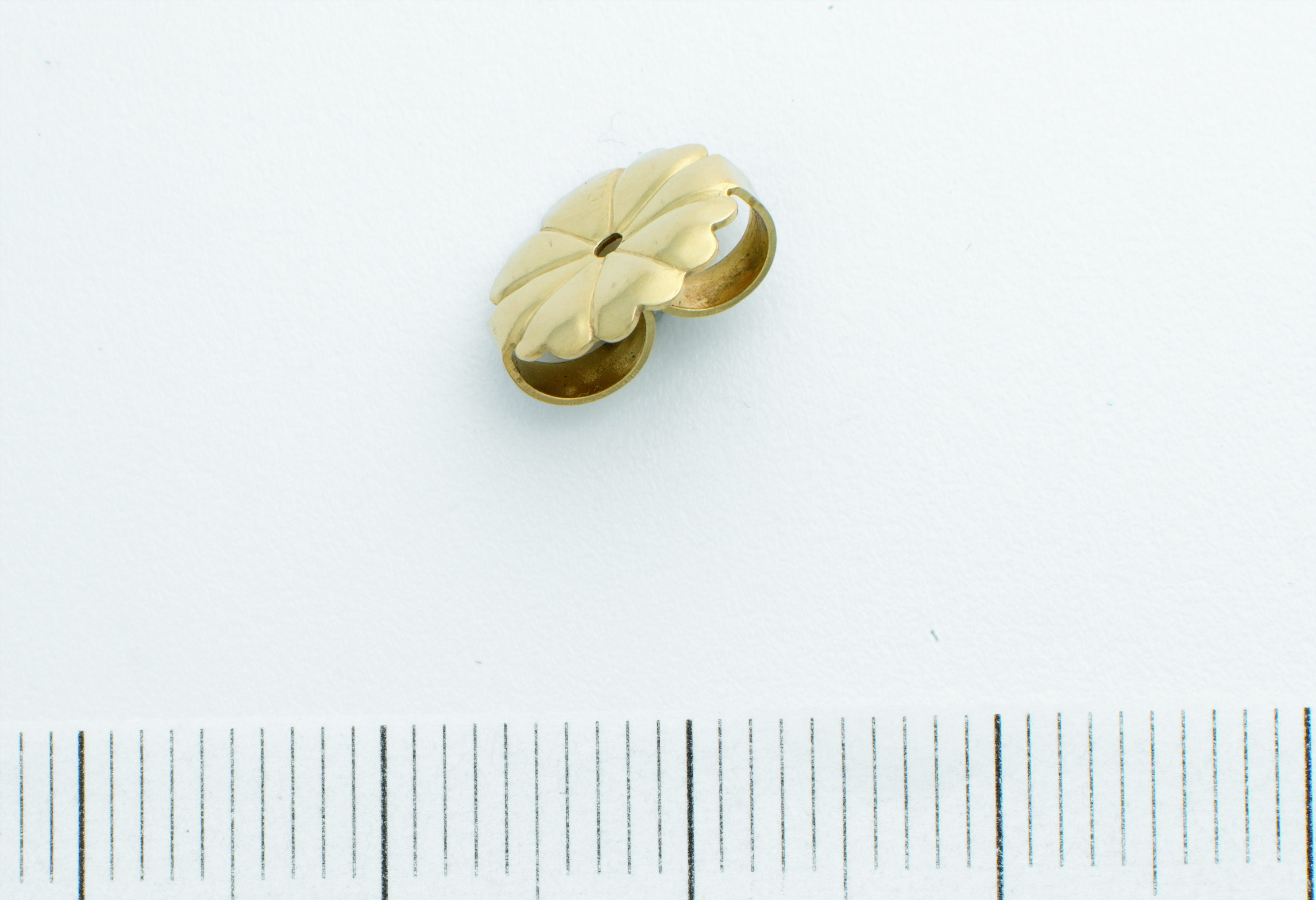 Ohrmutter Gold 585/-Gg gestanzt Ø 10,00mm