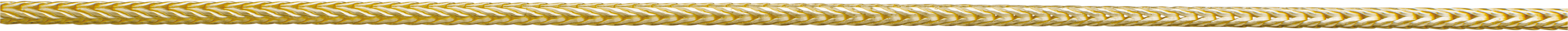 vossestaart ketting goud 750/-gg Ø 1,50mm