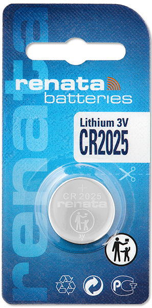 Renata 2025 Lithium Knopfzelle