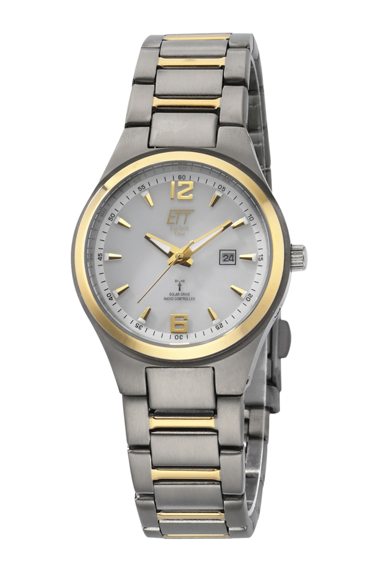 Eco Tech Time Solar Drive Radio Controlled Everest Ladies Watch - ELT-11437-10M