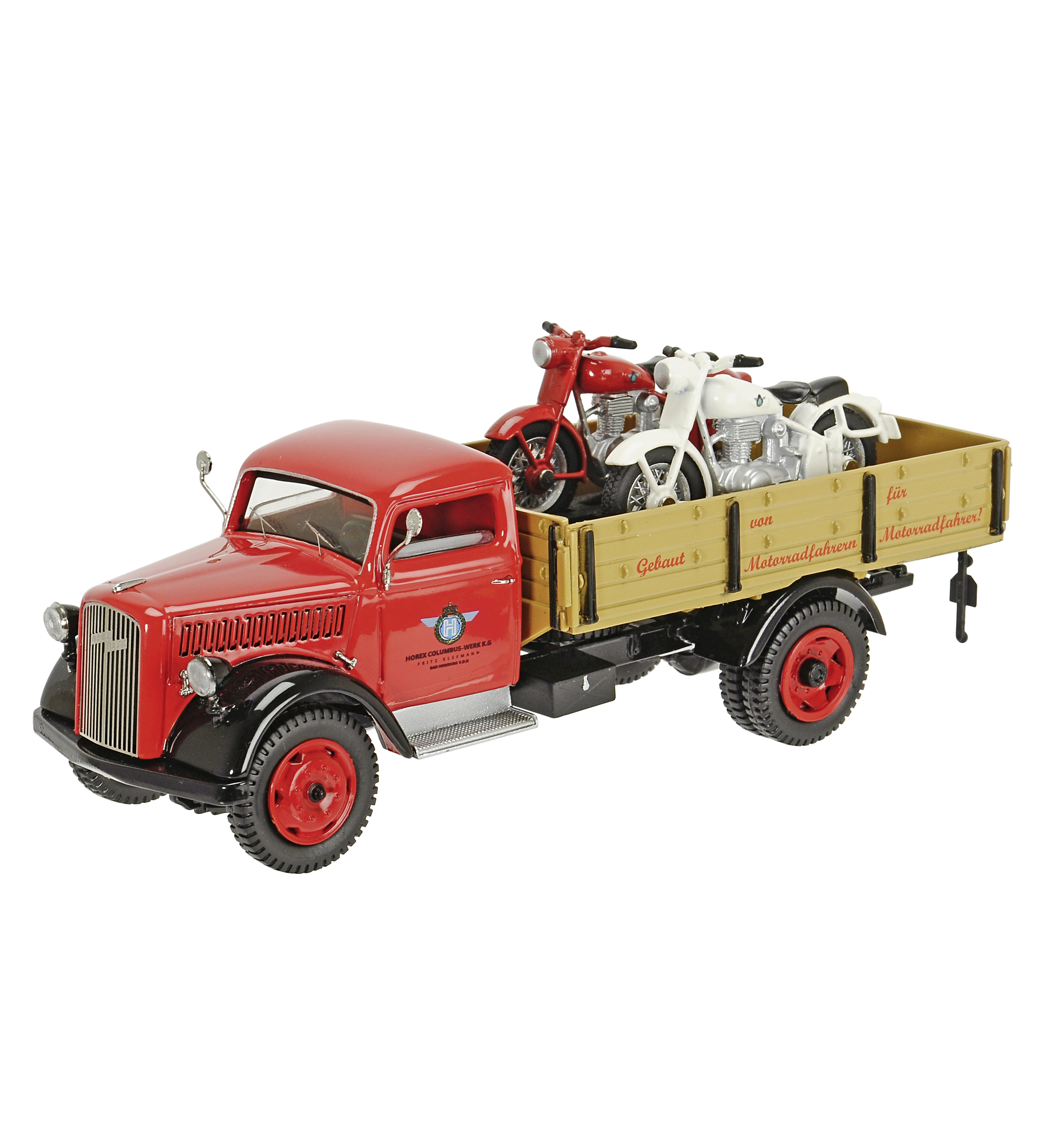 SCHUCO-Modell Opel Blitz Horex 1:43