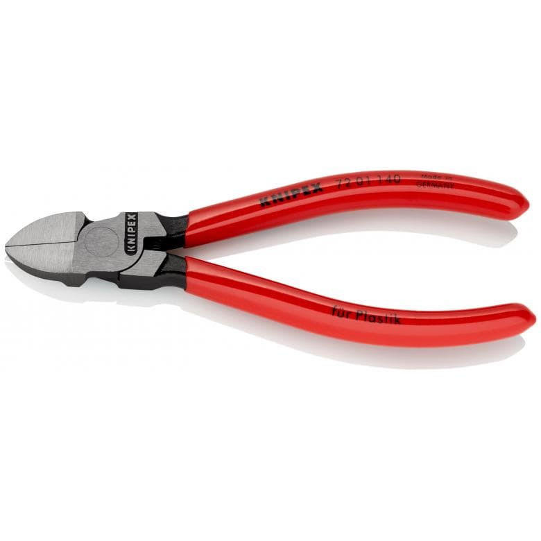 Knipex Seitenschneider für Kunststoff, Länge 140mm