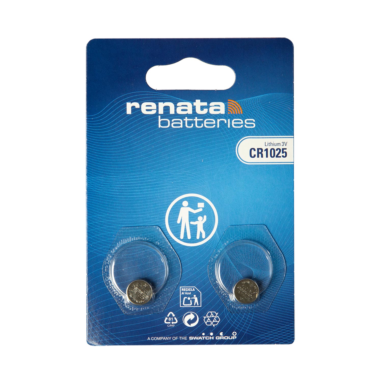Renata 1025 Lithium Knopfzelle