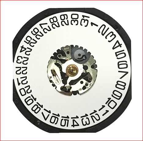 Kleinuhrwerk Quarz Japan VX62E SC, CLD