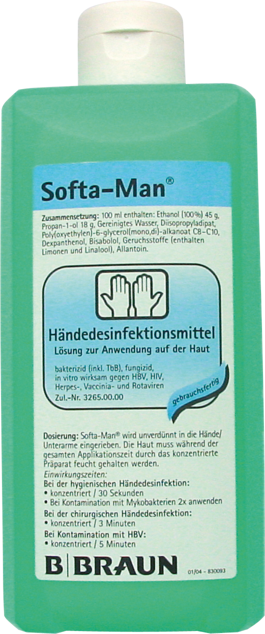 Hand disinfectant Softa-Man