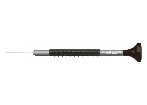 Screwdriver made of aluminium with stainless steel blade, 1,0 mm Bergeon