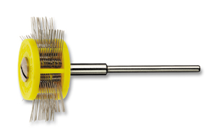 Satin finish brushes, straight 0.20 mm