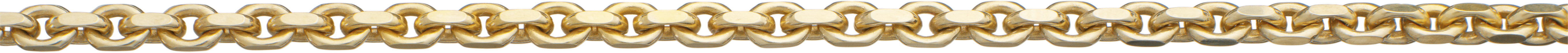 Ankerkette diamantiert Gold 585/-Gg 2,80mm, Drahtstärke 1,00mm