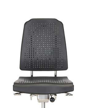 Arbeitsstuhl Klimastar PUR schwarz