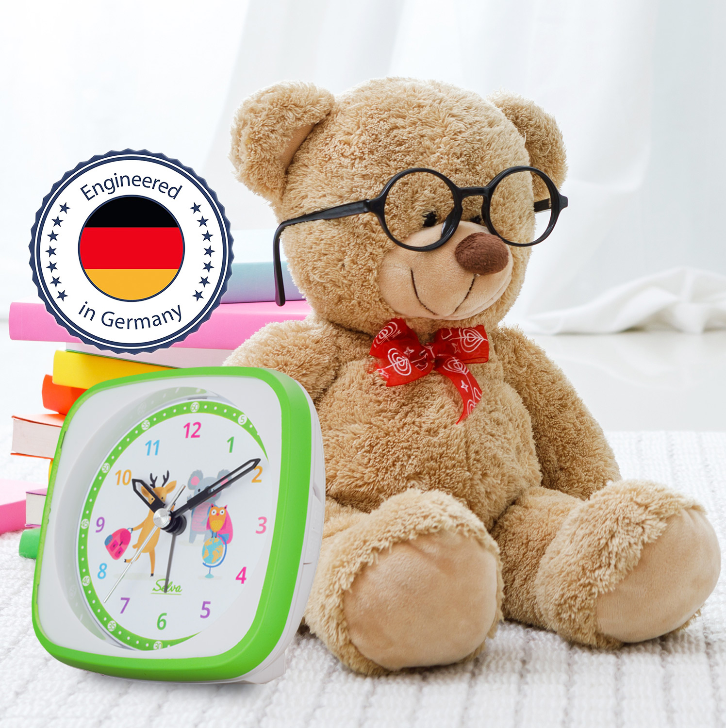 SELVA Exclusive children's alarm clock, silent