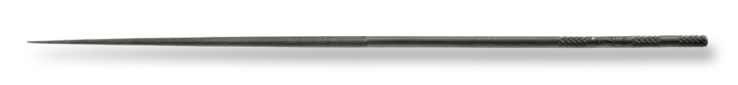 Rund-Nadelfeile 200 mm H 3 Dick <br/>Außenmaß Länge: 200 / Hieb: 3