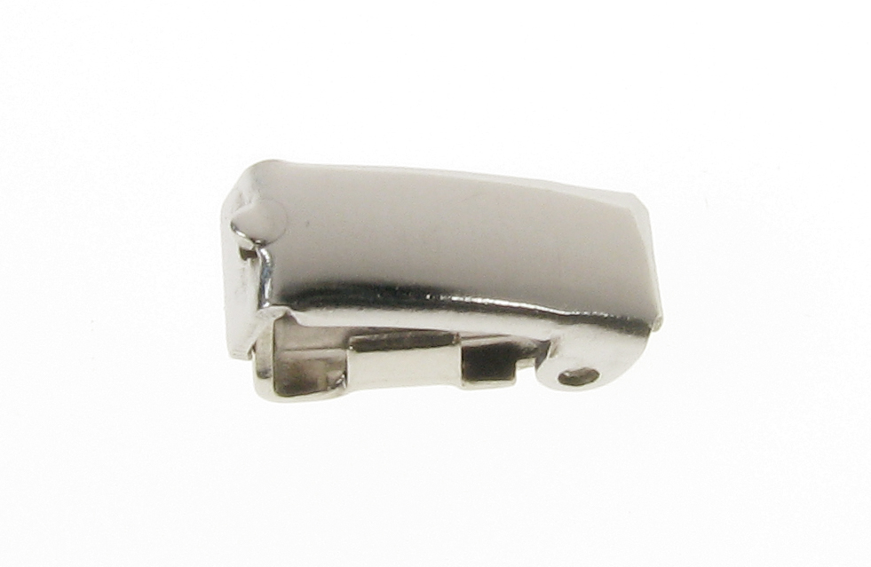 Ringbandverschluss Edelstahl 4,0 mm Stahl poliert