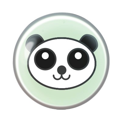 Erstohrstecker System 75 Novelty Motivstecker Pandabär Studex