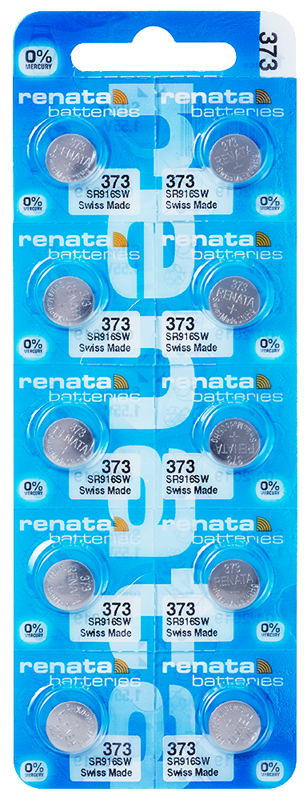 Renata 373 button cell multi pack