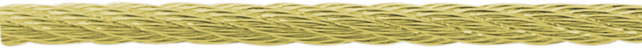 Braid gold 750/-Gg Ø 0.60mm, finely strung wire not encased
