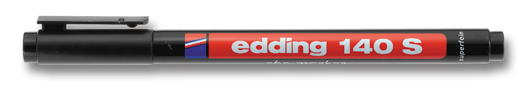 Edding 140 S OHP-Marker rood