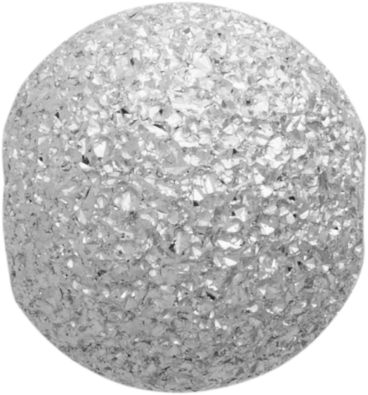 Kugel Silber 925/- diamantiert Ø 8,00mm