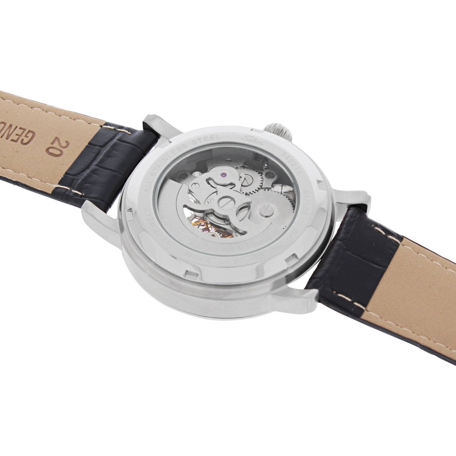 SELVA Men's Watch »Lyan« - silvered-white