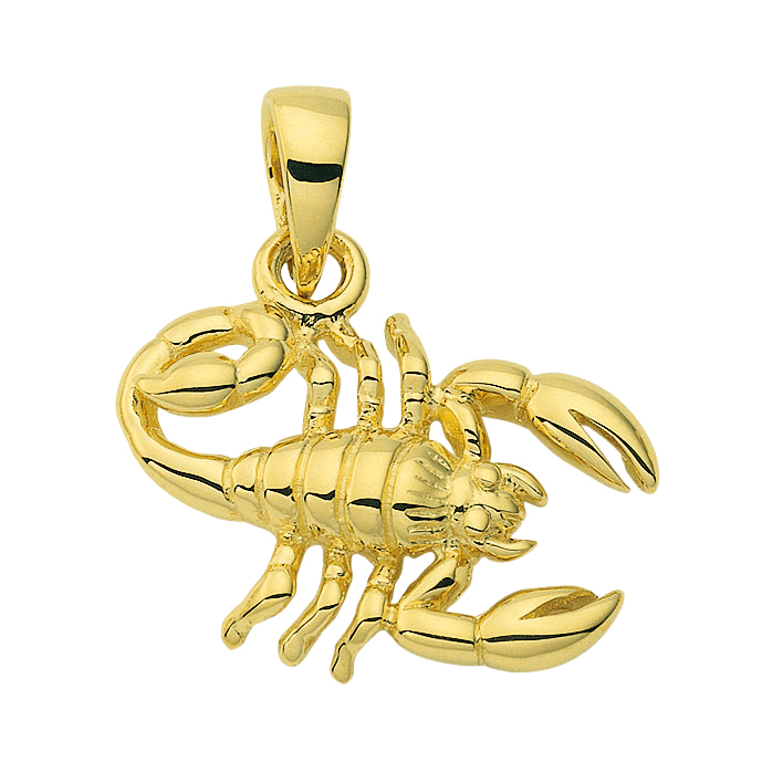 Sternzeichen Gold 585/GG Skorpion