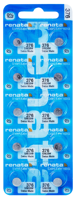 Renata 376 Knopfzelle Multipack