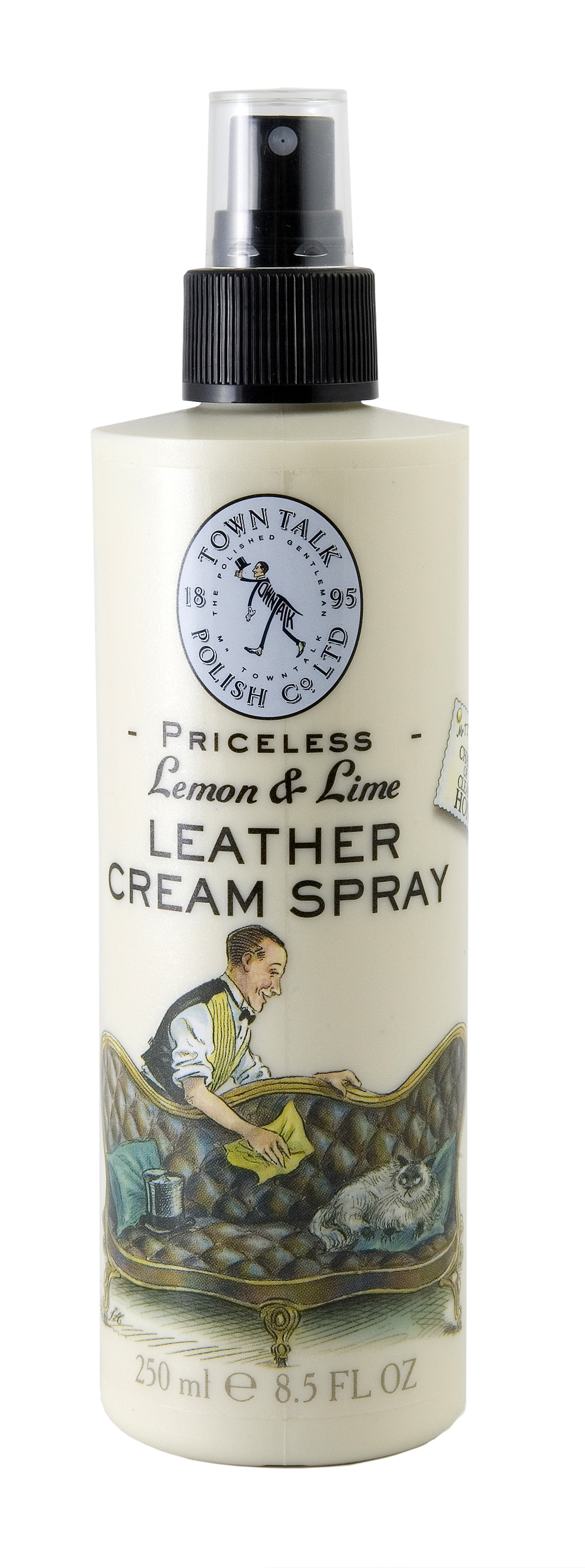 TOWN TALK Lemon & Lime Leather Cream Spray 250ml