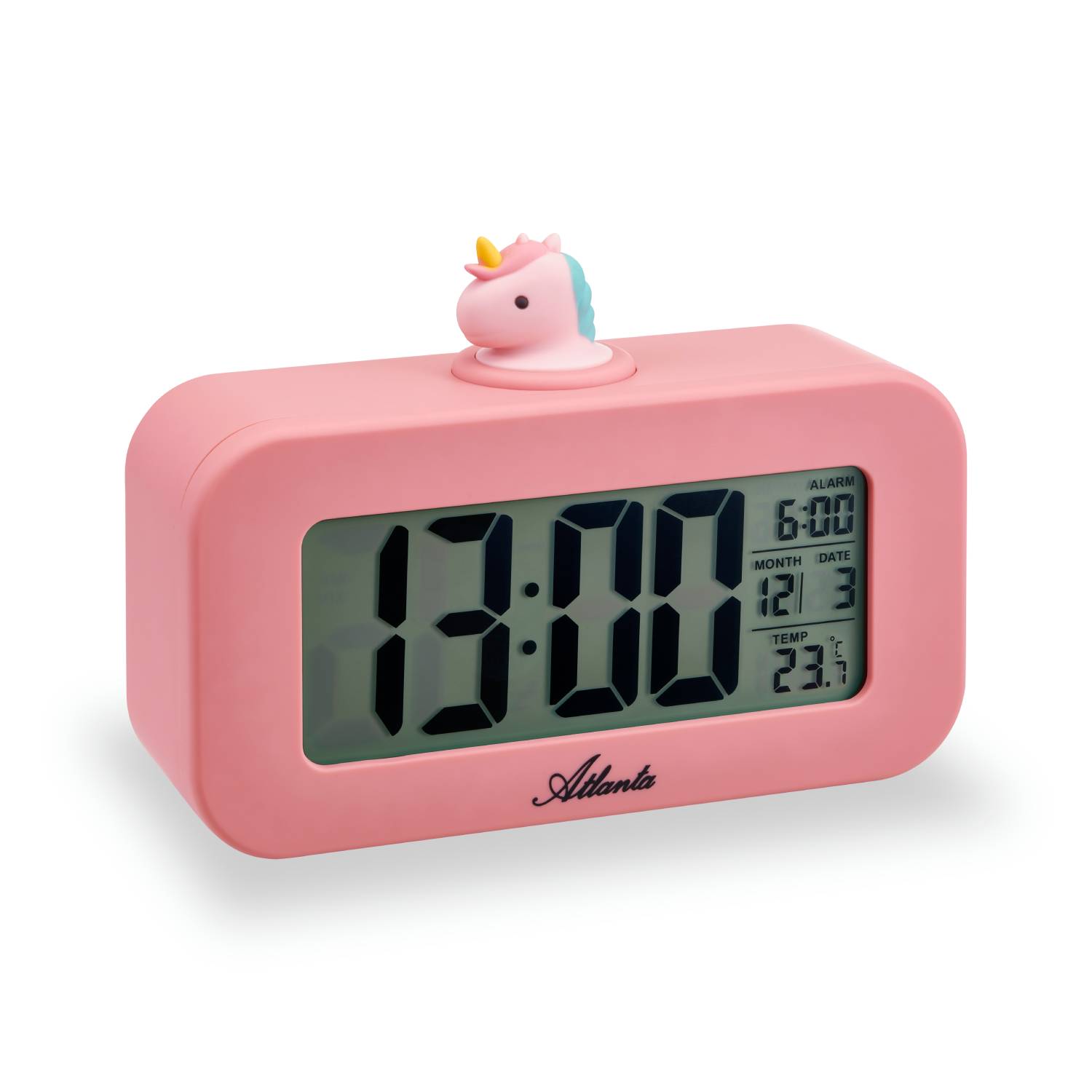 Atlanta 2169/17 Kinderwecker Einhorn