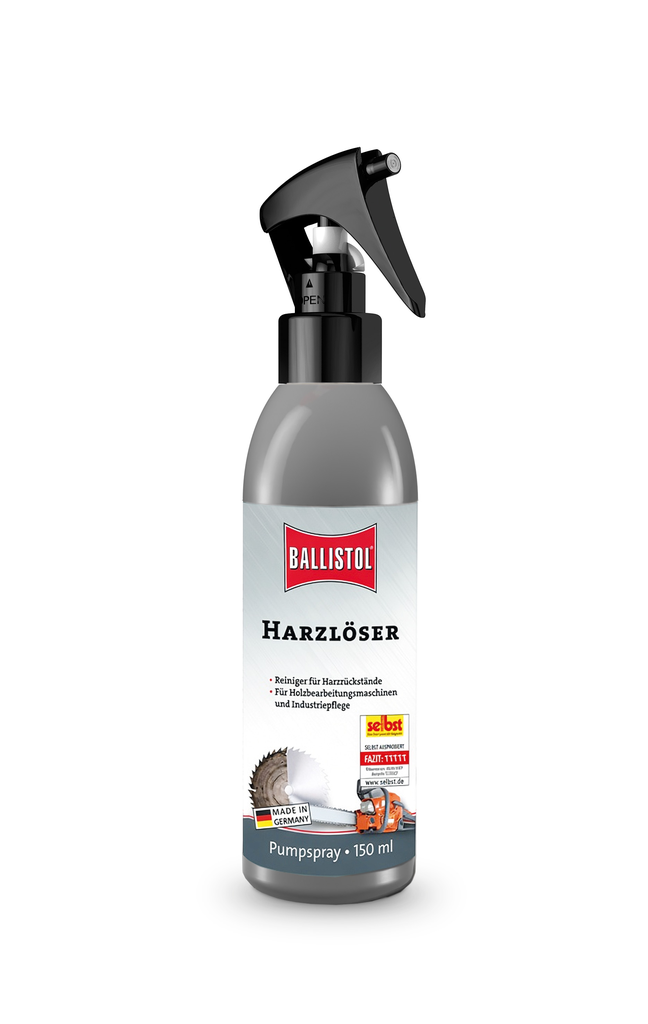 BALLISTOL Harzlöser, 150ml - löst eingebrannte Harzrückstände