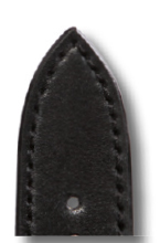 Leather strap Tacoma 24 mm black