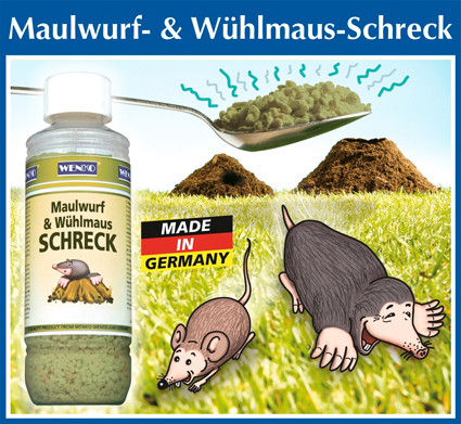 Maulwurf- und Wühlmaus-Schreck