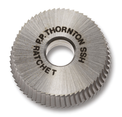 Ratchet wheel cutter, domed shape, ratchet wheel dia. 8 mm, Thornton