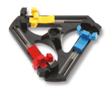 _ Movement holder for 3 assembled movements Greiner Vibrograf
