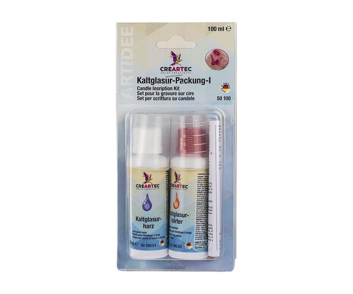 Kaltglasur 100ml Starter-Set