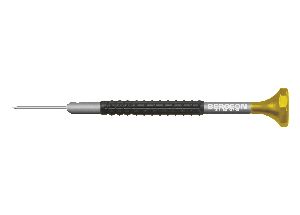 Screwdriver made of aluminium with stainless steel blade, 0,8 mm Bergeon