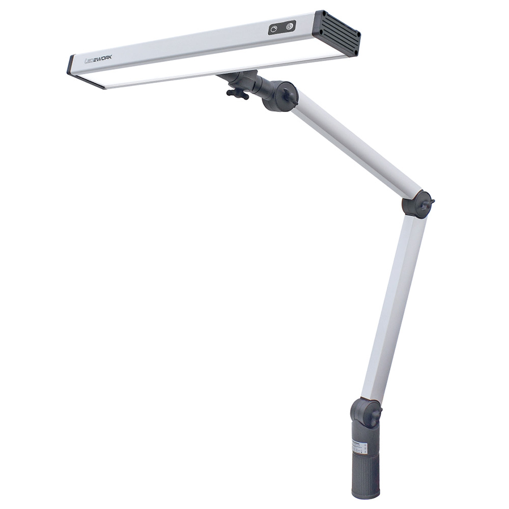 LED Werkbanklamp UNILED II TUNABLE WHITE knikarm, 20W, 3000~6500K, lichtbreedte 380 mmLED werkpleklamp UNILED II TUNABLE WHITE knikarm, 28W, 3000~6500K, lichtbreedte 548 mm - DIMBAAR