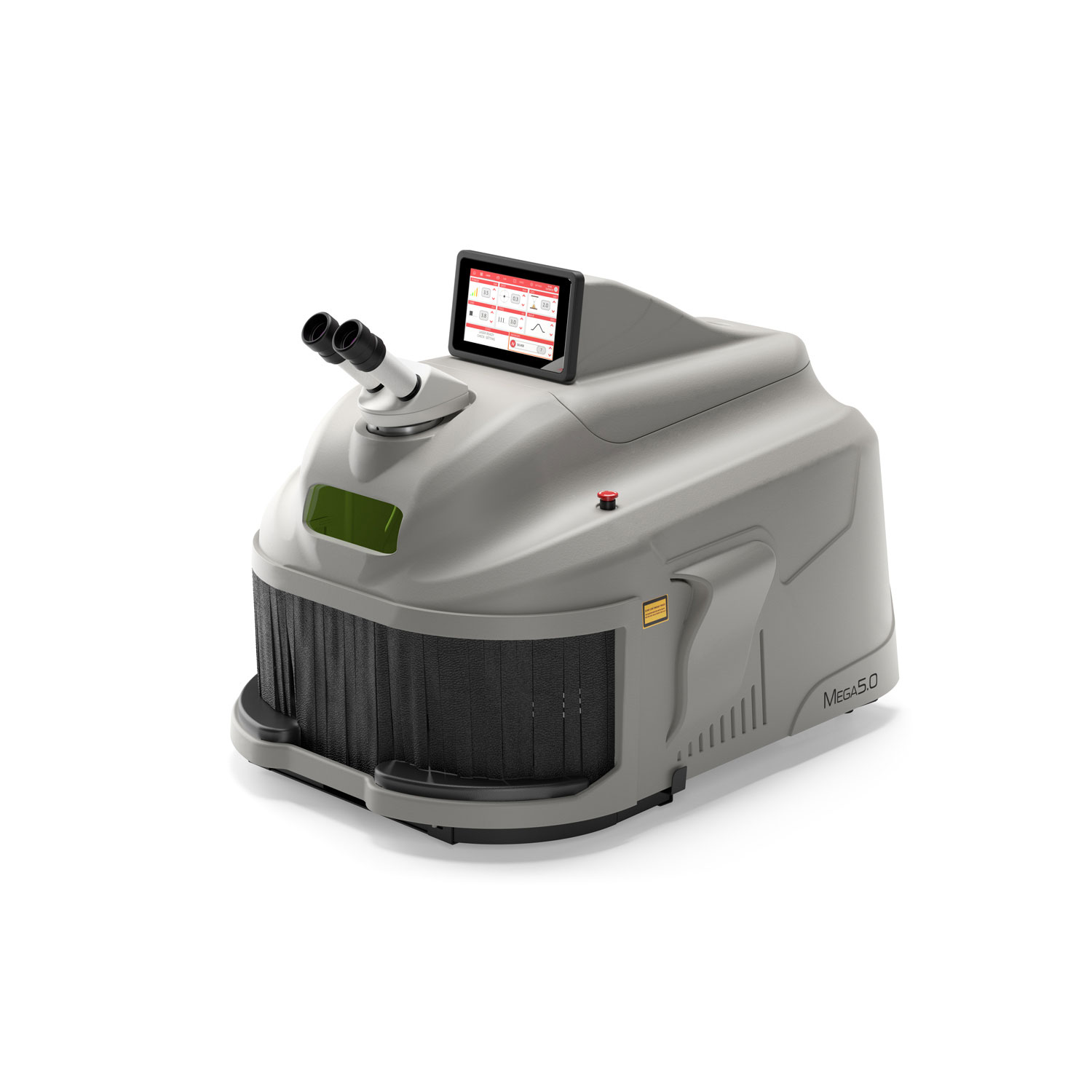 Kompakt-Schweißlaser Mega 5.0 mit Stereo-Mikroskop