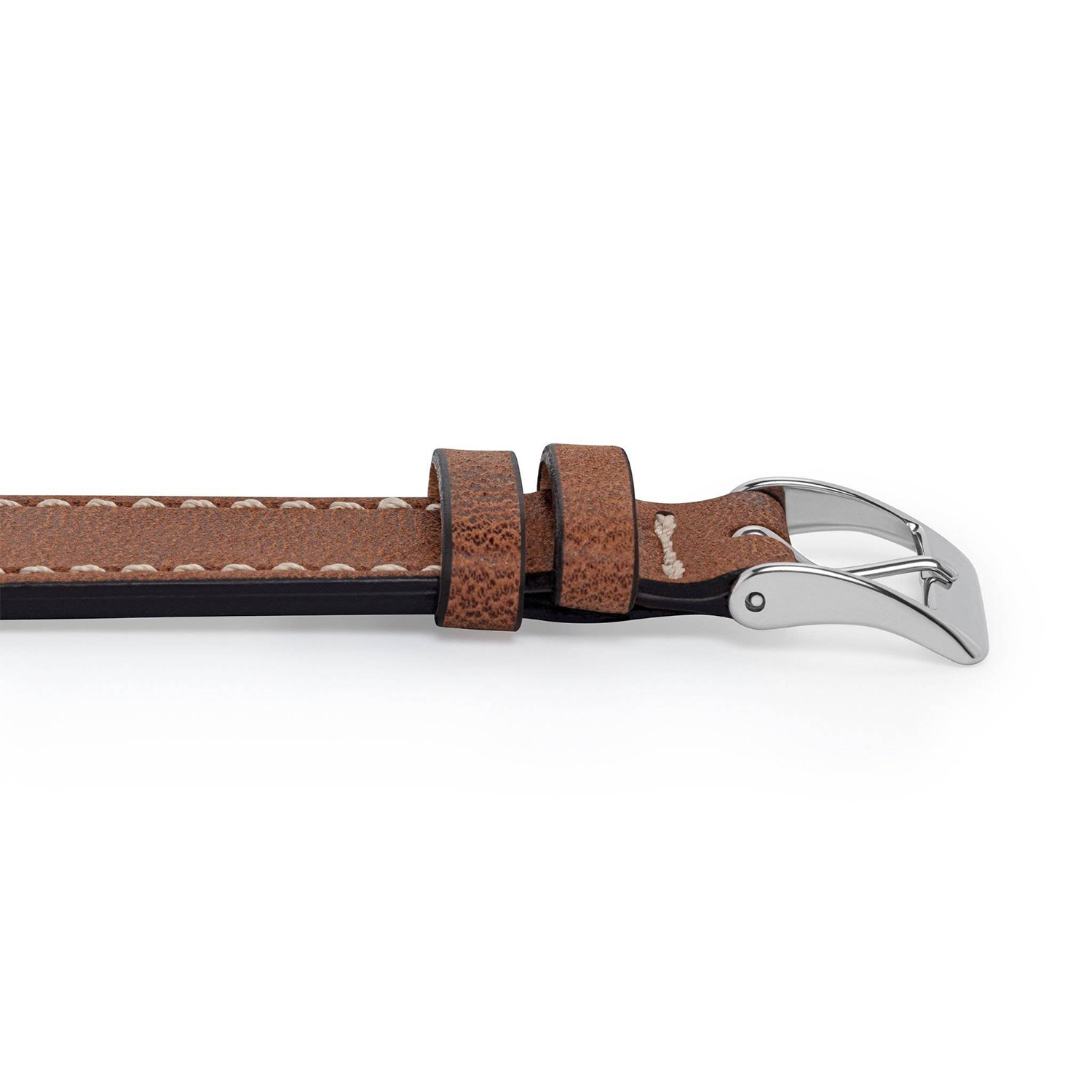 Manufakturwerk leather strap Hoheluft brown 21/18