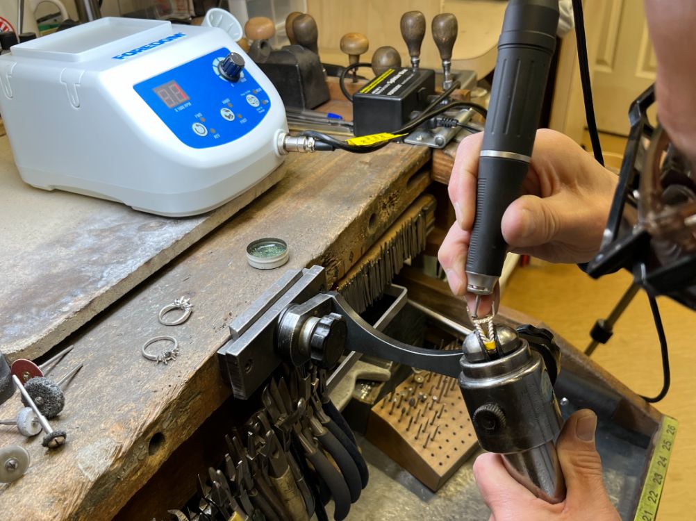 _ Mikromotor K.1040 mit Handstück Foredom