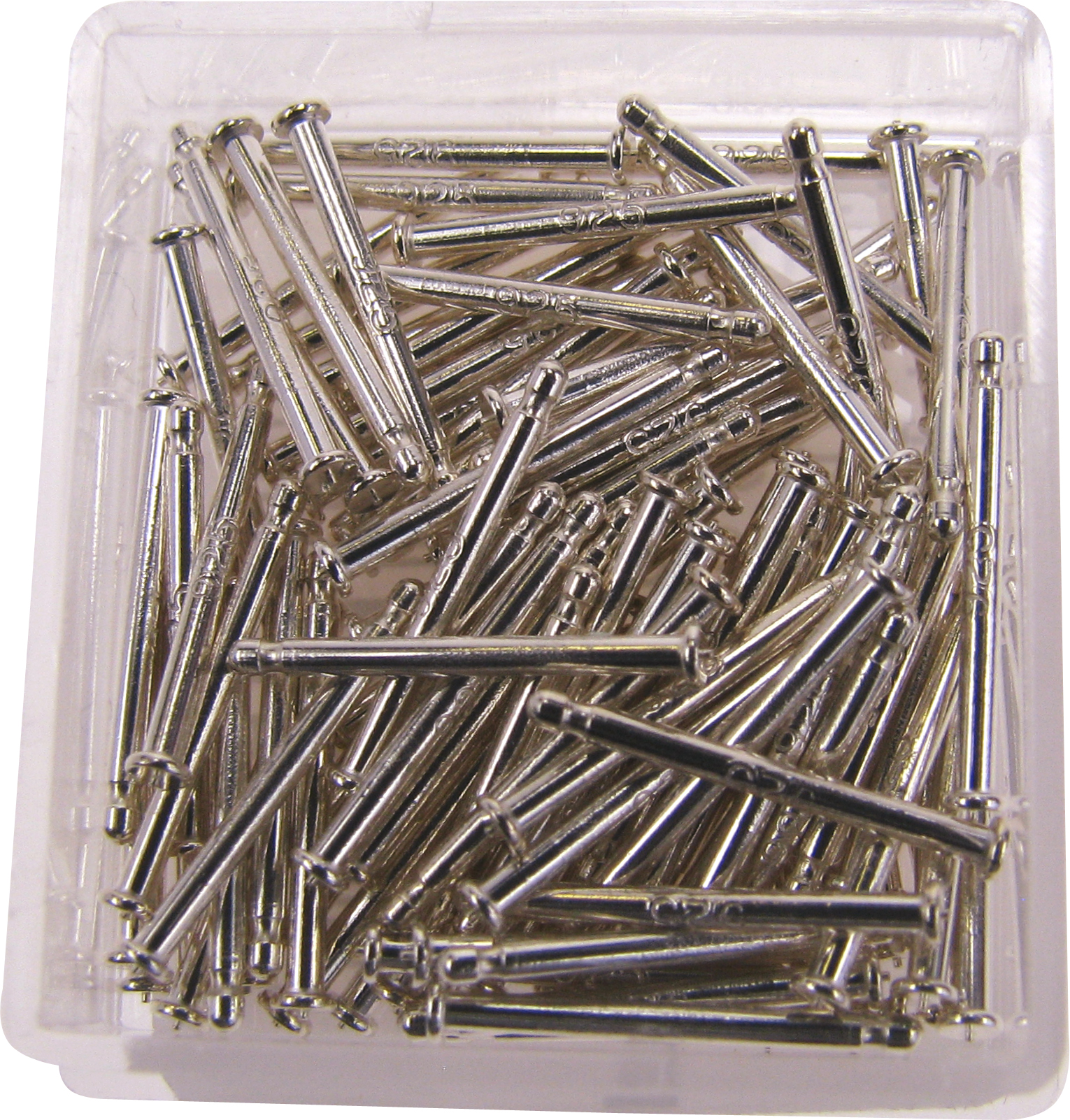oorsteker stift zilver 925/- Ø 0,91 mm, lengte 11,1 mm