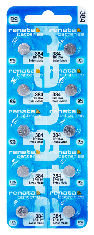 Renata 384 Knopfzelle Multipack