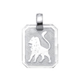_ Sternzeichen Silber 925/- Löwe, eckig